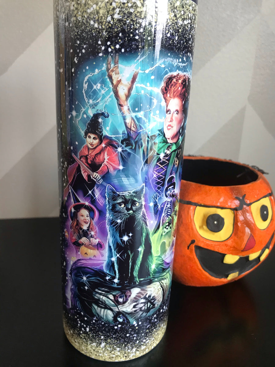 Hocus Pocus Sublimation Glass Jars and Stainless Steel Tumbler – TDA  Boutique