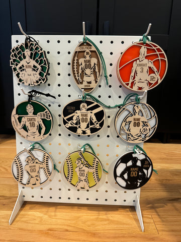 PCHS 2024 New Sports Ornaments