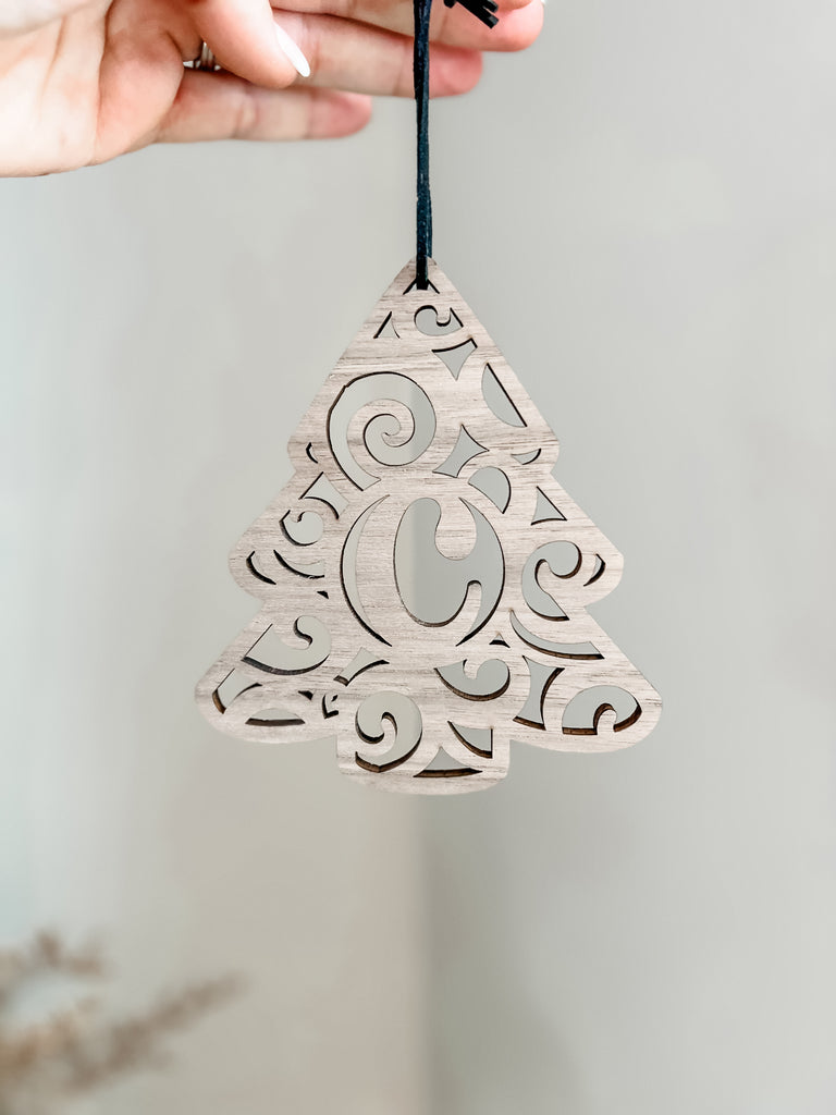 2023 Statement Monogram 5” Tree Ornament – Sugar Locks