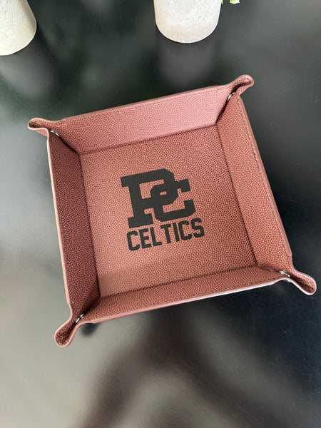 PC Celtics Football Leatherette Valet Tray