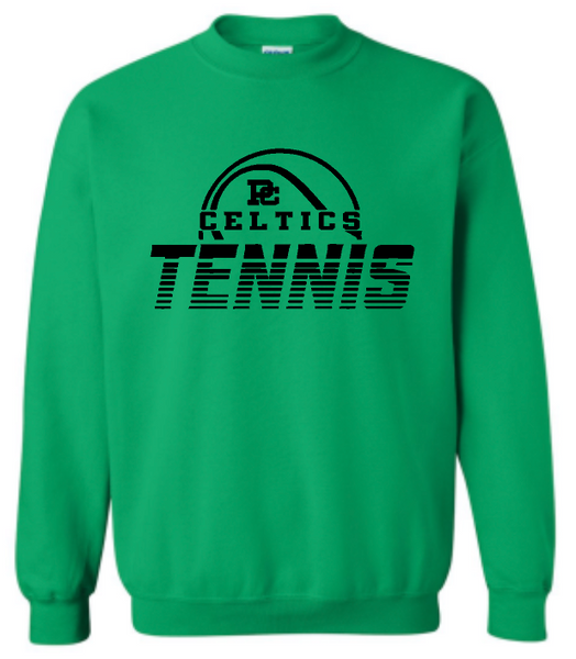 PCHS Celtics Tennis Ball Crew Neck Sweatshirt Choose from 4 colors