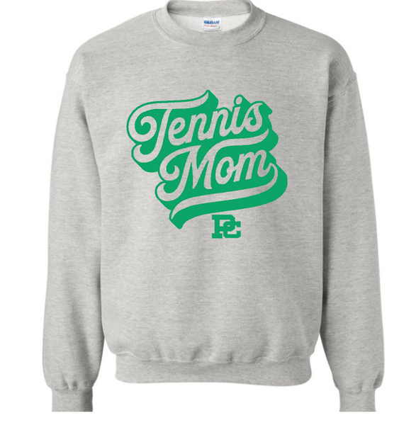 PCHS Celtics Tennis Mom Crew Neck Sweatshirt Choose from 4 colors