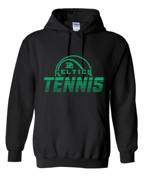 PCHS Celtics Tennis Ball Hooded Sweatshirt Choose from 4 colors