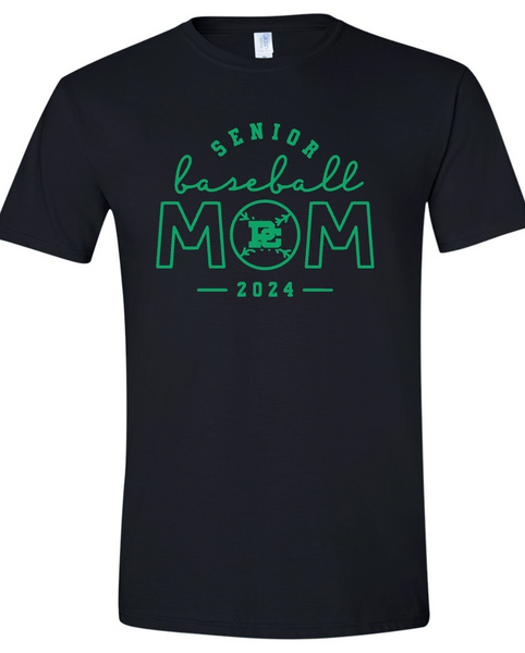 Celtics Baseball Mom/Senior Mom BELLA T shirt Available in 4 different colors