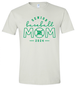 Celtics Baseball Mom/Senior Mom BELLA T shirt Available in 4 different colors