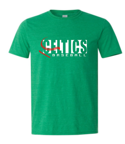 PCHS Celtics Baseball Gildan Softstyle T shirt Available in 2 different colors