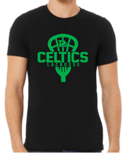 PCHS Celtics Lacrosse BELLA T shirt Available in 4 different colors