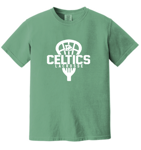 PCHS Celtics Lacrosse Comfort Colors T shirt Available in 2 different colors