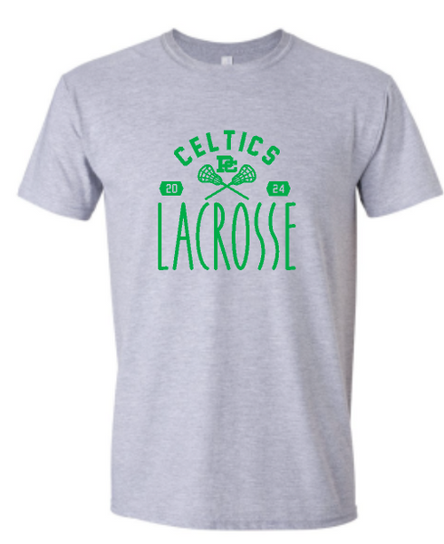 PCHS Celtics Lacrosse Years Gildan Softstyle T shirt Available in 4 different colors