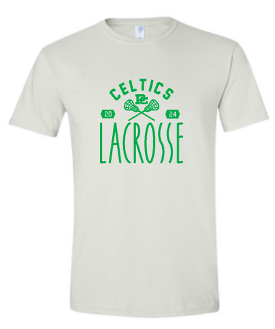 PCHS Celtics Lacrosse Years Gildan Softstyle T shirt Available in 4 different colors