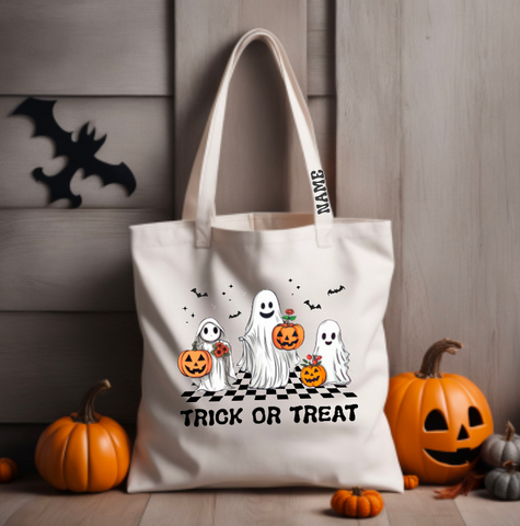 Halloween Trick or Treat Personalized Bag #12