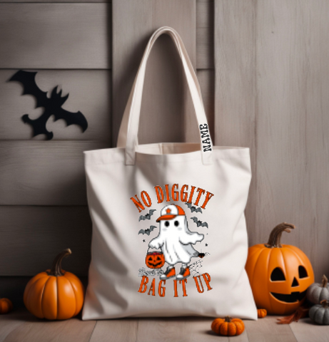 Halloween Trick or Treat Personalized Bag #19