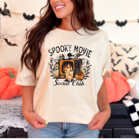 Spooky Movie Social Club Halloween shirt