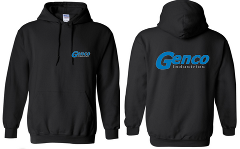 Genco Logo Sweatshirt Hooded Color options sizes youth-adult