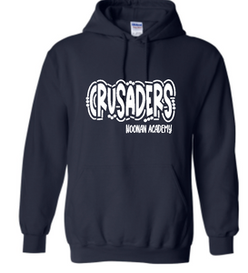 Crusaders Noonan Academy Navy Sweatshirt - Glitter available option