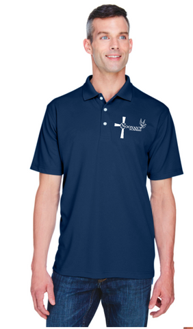 Noonan Academy Men's (unisex) Embroidered Polo - Choose from 3 colors